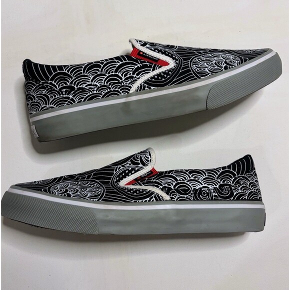 STPL x Airwalk Slip On Vintage 2009 Classic Shoe SKATE Wearable Art Jeff Staple main image 12